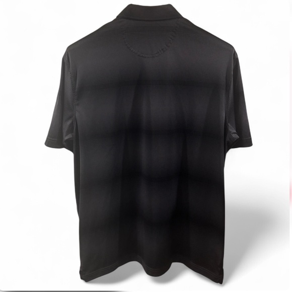 Men’s Greg Norman Black Performance Polo Shirt Size Large - Picture 4 of 4